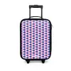 Schubben - Patroon - Blauw - Roze Kinderkoffer - Zwart klein -3d