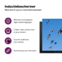 Zwaluwen - Vliegen - Blauw Inductie beschermer vinyl 3mm klein -zzzzzzz-cc-usp