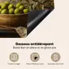 Olijven - Stilleven - Vintage Inductie beschermer vinyl 3mm middel -usfeer4_FR