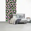 Neon - Panter - Roze - Groen fotobehang vinyl groot 64 -slaapkamer