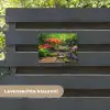 Kleurrijke Japanse Tuin tuinposter los doek klein -sfeer3