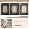 Organisch - Patroon - Gemêleerd Light Box met kabel (Tafellamp) klein 925 -USP_dimbaarNL