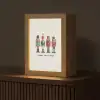 Notenkrakers - Minimalistisch - Kerst - Beige Light Box met kabel (Tafellamp) klein -z3d_website