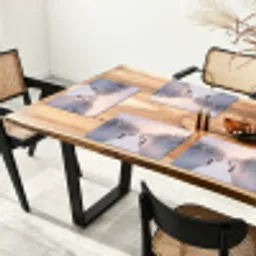 Steiger - Meer - Mist - Winter - Serene Placemat vinyl groot -zzsfeer4_Kitchenyeah-website