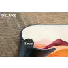 Abstract - Landschap - Golven Placemat vinyl groot -closeup