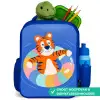 Tijger - Zwemband - Water Kinderrugzak - Blauw middel -inhoud_NL