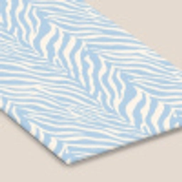 Zebra - Motief - Blauw - Wit fotolijst zwart zonder passe partout klein 224 -zsfeer6