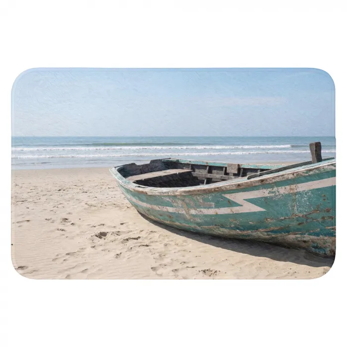 Boot - Zandstrand - Zee WCmat klein -3d