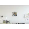 Graffiti - Illusie - Jongen - Street art textielposter latten blank klein -kinderkamer