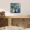 Boom - Blauw - Goud - Abstract plexiglas 5mm klein -sfeer4