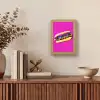 Hotdog - Roze - Retro Light Box met kabel (Tafellamp) klein -sfeer2