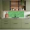 Peren - Groen - Roze keuken achterwand 2 middel 871 -sfeer3