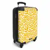 Abstract - Geel motief NBS - Handbagage koffer - Kinderen Unisex middel -productfoto_3d