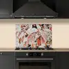 Bladeren - IJs - Winter - Natuur keuken achterwand spatscherm klein -sfeer1
