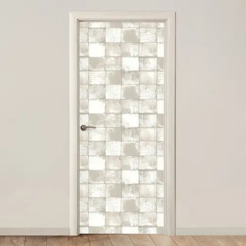 Tegel - Patroon - Verweerd deurposter klein 289 -3d_beige