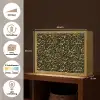 Spat - Waterverf - Geel - Zwart Light Box met batterij (Wandlamp) middel 907 -USP_websiteoverzichtNL