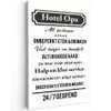 Quotes - Hotel opa - Spreuken - Opa canvas 2cm klein -z3d