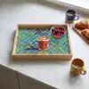 Mok - Koffie - Zigzag - Slagroom Dienblad Rechthoek middel -sfeer2