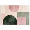 Vormen - Abstract - Cirkel - Zwart poster papier klein -3d