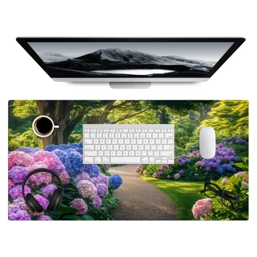 Hortensia- Park - Pad Muismat XXL klein -3d