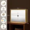 Zeilboot - Zwart - Water - Silhouet Light Box met batterij (Wandlamp) middel -USP_websiteoverzichtNL