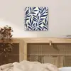 Bladeren - Klimop - Donkerblauw plexiglas 5mm klein -sfeer4