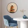 Boeken - Toren - Koffie - Beige Fotolijst rond zonder passe partout klein -sfeer2
