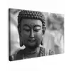 Boeddha - Grijs - Spiritualiteit - Buddha beeld - Religie Tuinposter op houten frame 2 cm dik klein -3d