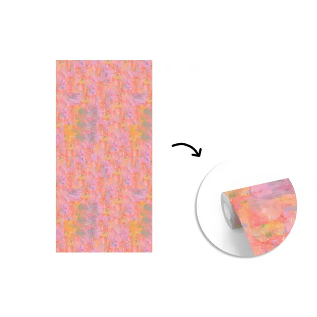 Verf - Texturen - Pastel fotobehang vinyl groot 64 -3d