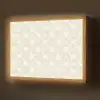 Abstract - Motief - Beige Light Box met batterij (Wandlamp) middel 907 -z3d_website