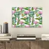Bladeren - Flamingo - Bloemen - Jungle plexiglas 5mm klein -sfeer1