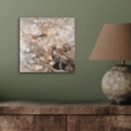 Amandelbloesem - Kunst - Van Gogh - Beige - Abstract aluminium wit klein -sfeer2