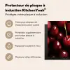 Rood - Fruit - Kersen Inductie beschermer vinyl 3mm middel -usfeer2_FR