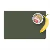 Groen - Effen kleur - Olijfgroen Placemat vinyl groot 368 -zzzproduct_Kitchenyeah-website