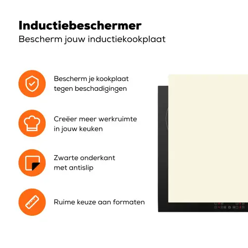 you go girl - 3D - Rood Inductie beschermer vinyl 3mm klein -zzzzzzz-td-ups