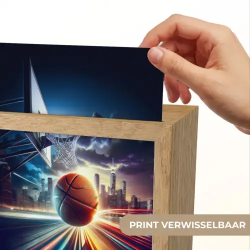 Basketbal - Sport  - Basket - Stad Light Box met kabel (Kinderlampje) klein -USP_websiteprintNL
