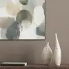 Minimalistisch - Cirkels - Penseelstreken - Beige PET vilt klein -sfeer6_closeup