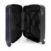 Lederen look midden paars NBS - Handbagage koffer - Kinderen Unisex middel -binnenkant