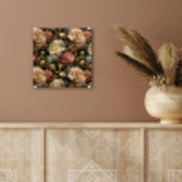 Bloemen - Barok - Patroon - Roze - Crème plexiglas 5mm klein 11 -sfeer5