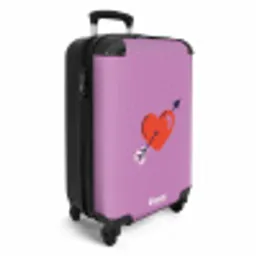 45 NBS - Handbagage koffer - Unisex middel -productfoto_3d