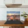 Strand - Zee - Duin - Zonsondergang - Landschap keuken achterwand spatscherm klein -sfeer2
