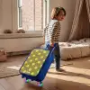 Sunny situation olijf Kinderkoffer - Blauw klein -sfeer1