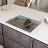 Kinderen der zee - Schilderij van Jozef Israëls Inductie beschermer vinyl 3mm klein -sfeer8