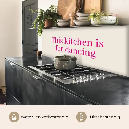 This kitchen is for dancing keuken achterwand 2 middel -usp_NL