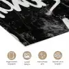 Gezicht - Mond - Graffiti - Zwart poster papier klein -closeup_NL