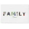 Family - Lettercollage Deurmat klein -zkaufland3d
