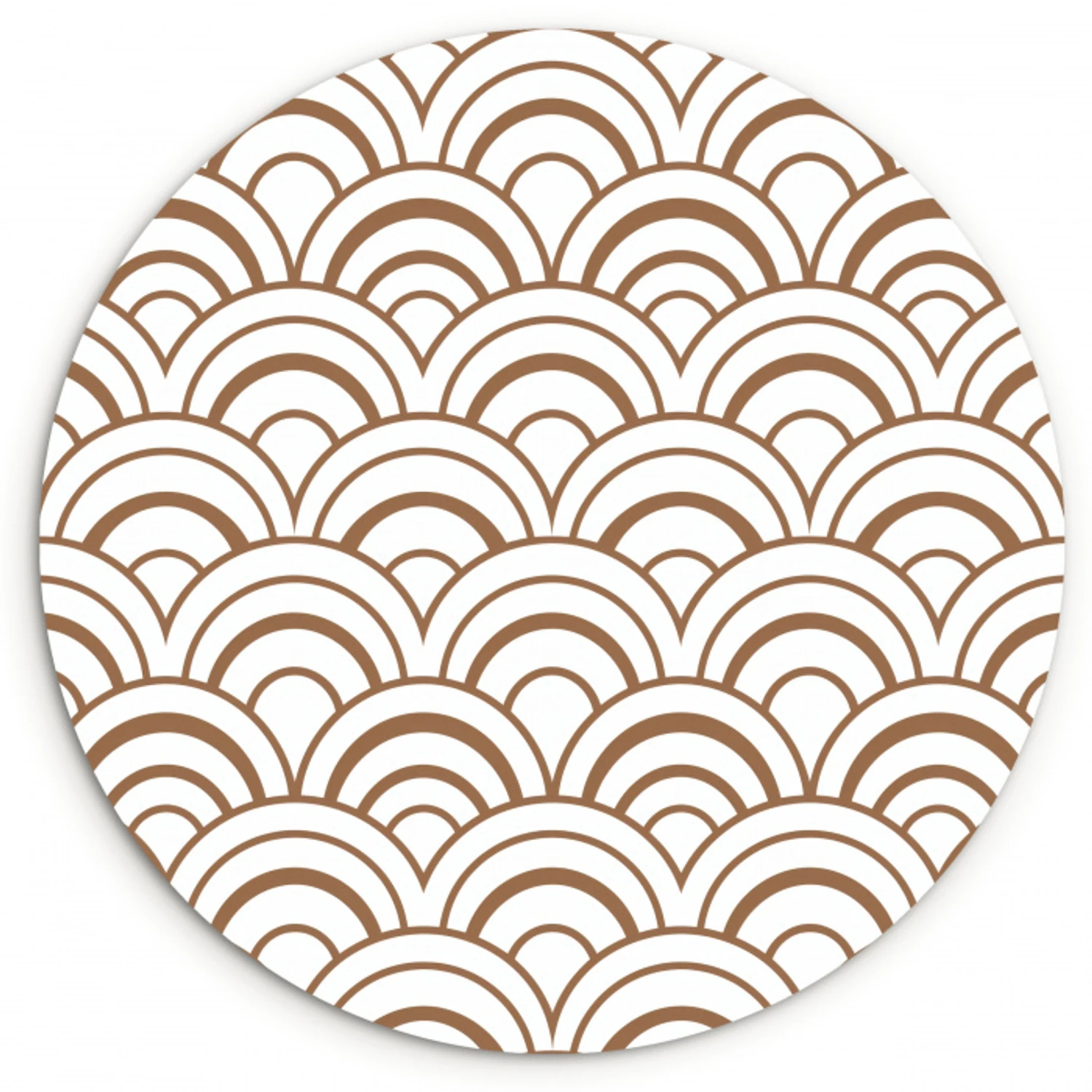 Klassiek - Motief - Terracotta Wandcirkel kunststof plaat 5mm dik klein 188 -3d