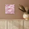 Schuim - Structuur - Roze plexiglas 5mm klein -sfeer5