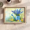 Lavendelbloemen - Quote - Gieter Dienblad Rechthoek middel -USP_Formaat