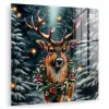 Kerst - Magie - Bos - Kleurrijk plexiglas 5mm klein -zzzproduct_nieuw
